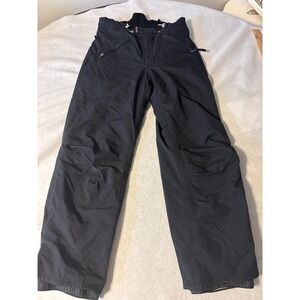 Rossignol Mens Black Insulated Ski  Pants Articulated Knee Water Resistant 36x30